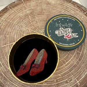 Erstwilder Red Glitter Brooch - Wizard of Oz Collection